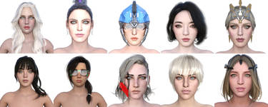 Ascendant One Figures for Genesis 8 Female