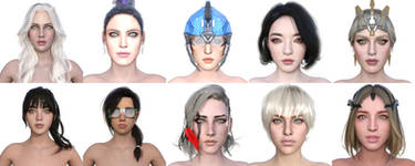 Ascendant One Figures for Genesis 8 Female