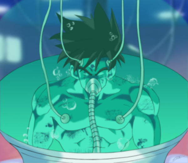 Wallpaper Goku In Healing Chamber - What Are Goku S Forms Multiplier