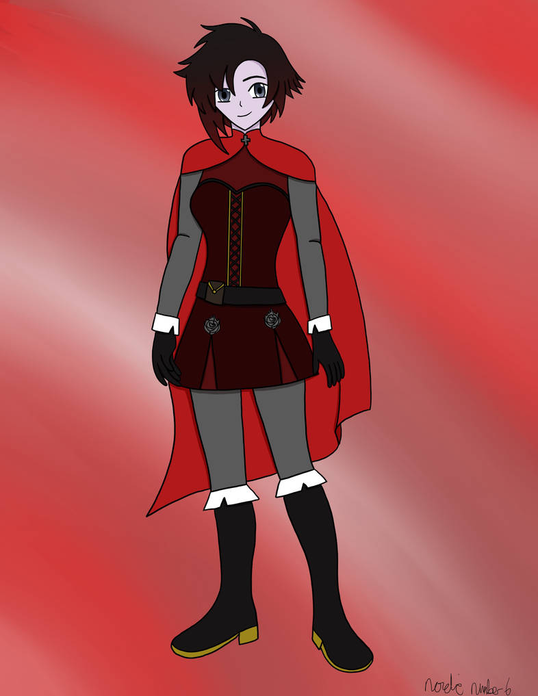 RWBY Ruby Redesign by NordicNumber6 on DeviantArt