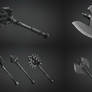 Medieval weapons sets for FREE