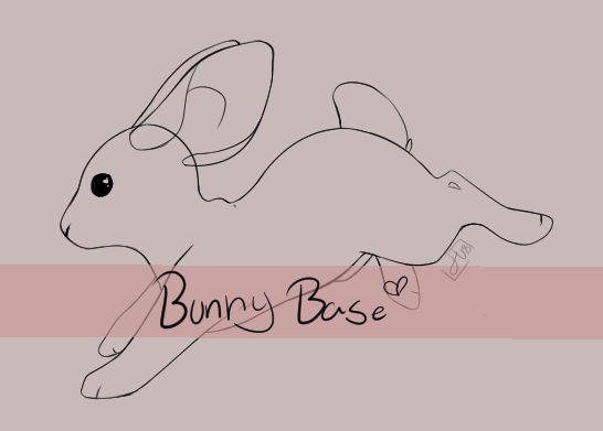 Feral Bunny Base by HoneyFox-Art on DeviantArt