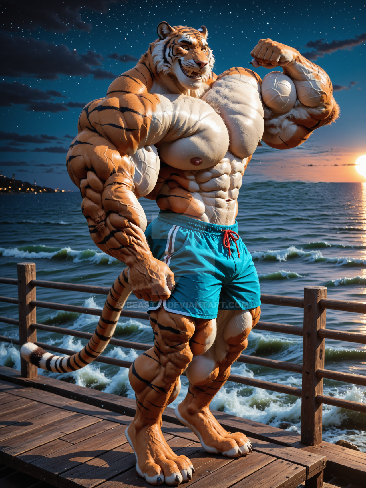 Beast Kin Tiger Tiger by BeastAI on DeviantArt