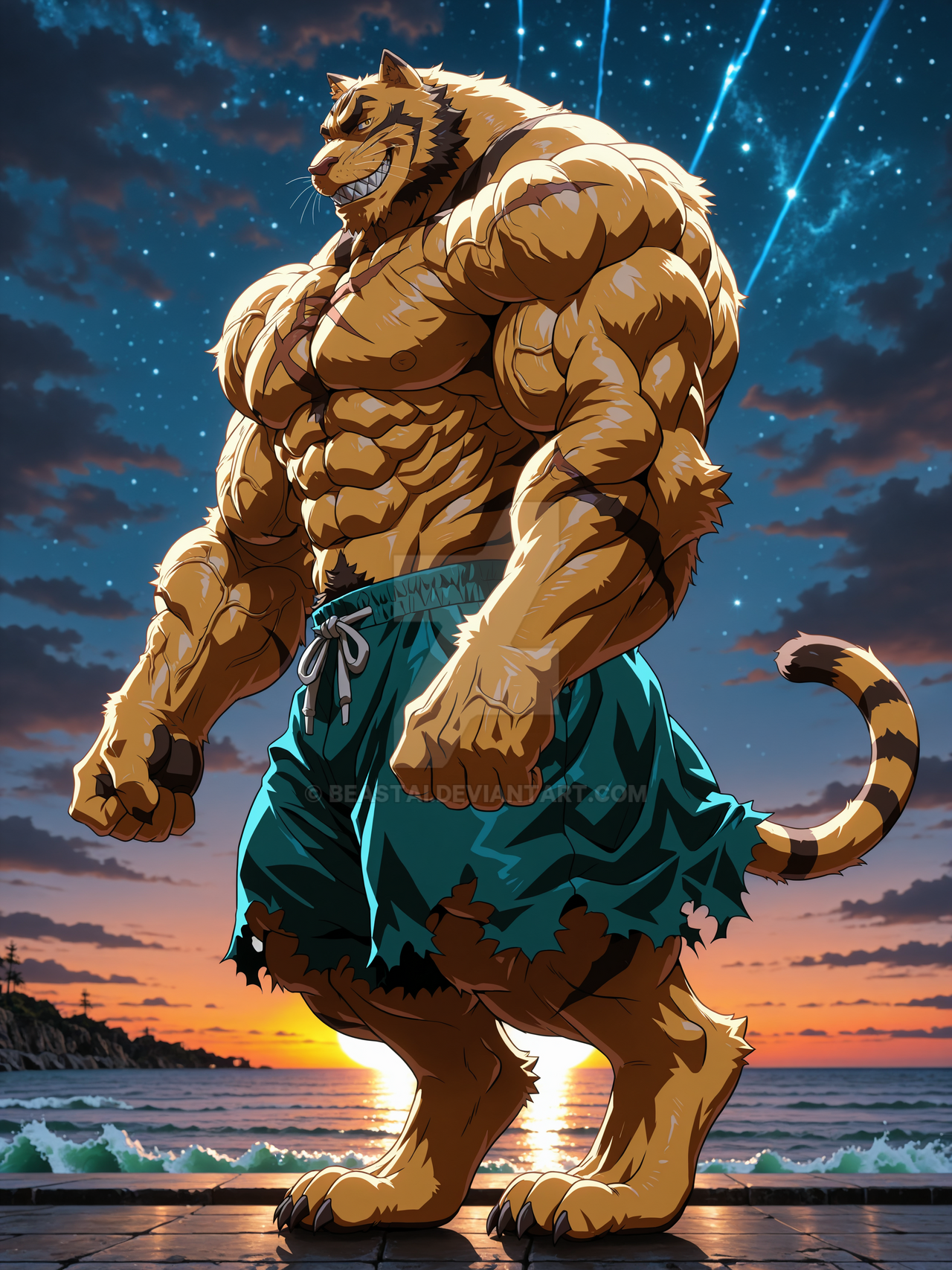 Beast Kin Tiger Tiger by BeastAI on DeviantArt