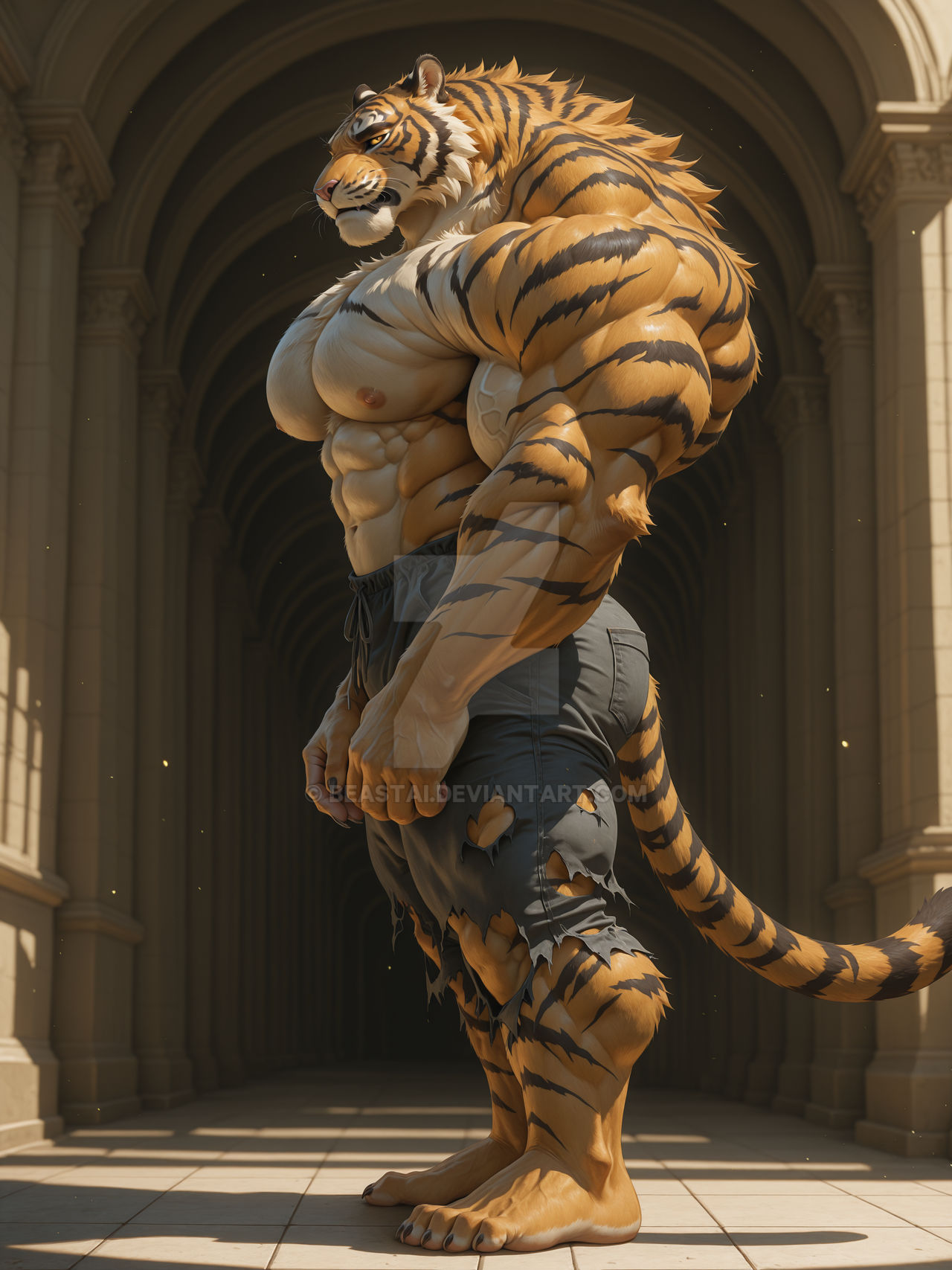 Beast Kin Tiger Tiger by BeastAI on DeviantArt