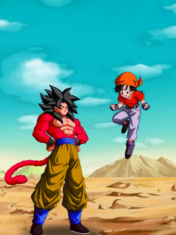 Goku ssj4 and Pan  Dragon ball, Dragon ball image, Dragon ball z