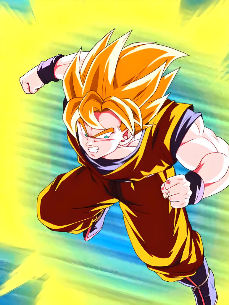 SS Goku fighting by johnny120588 on DeviantArt