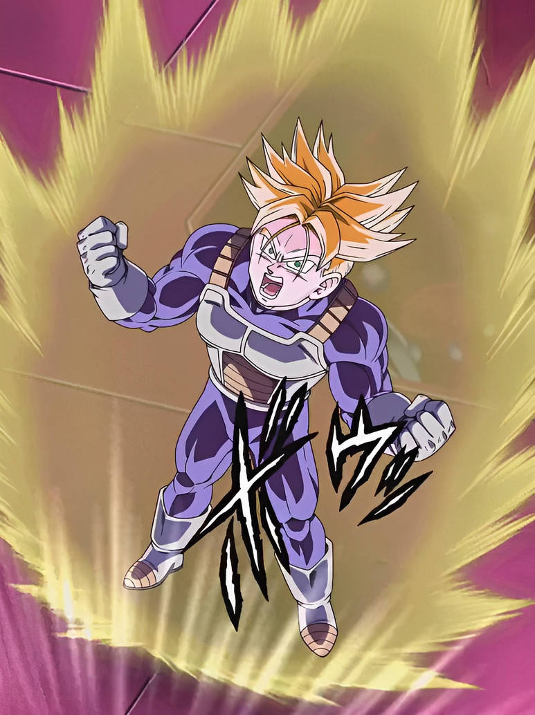 SS Trunks charging ki by johnny120588 on DeviantArt