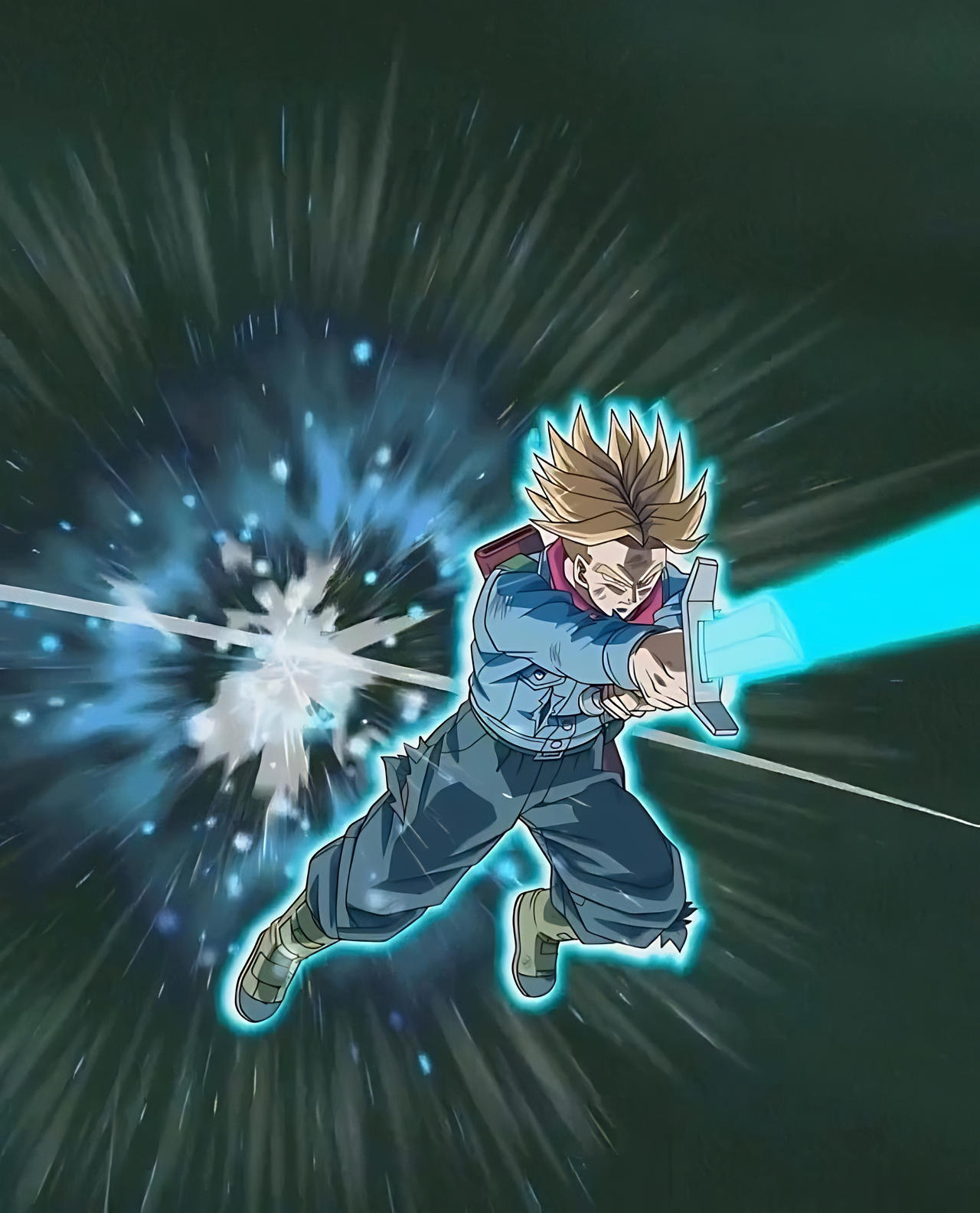 Rage Trunks finishing off Zamasu by johnny120588 on DeviantArt