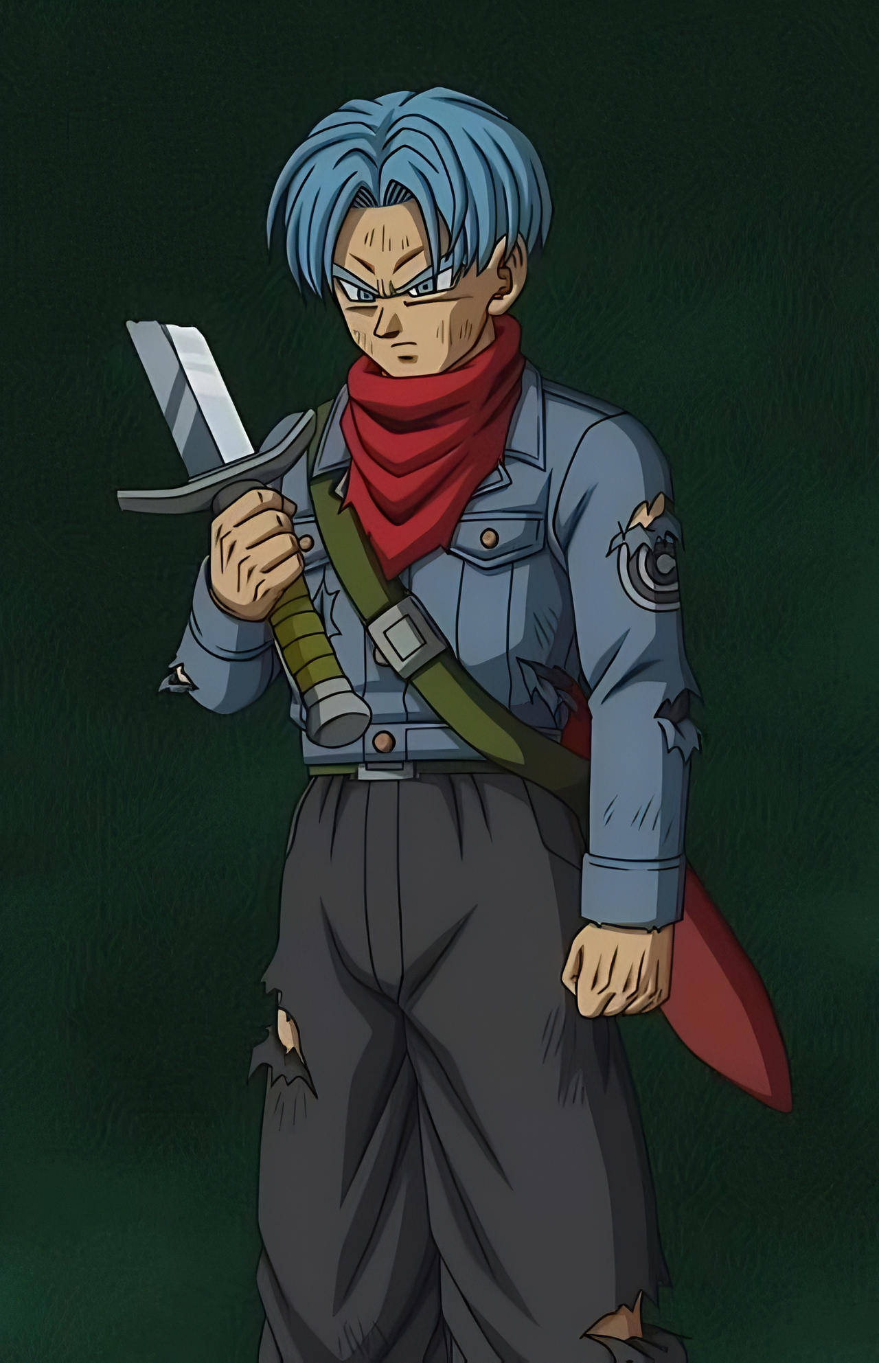 Trunks Sword Vector Future Trunks looking at his broken sword by johnny120588 on DeviantArt
