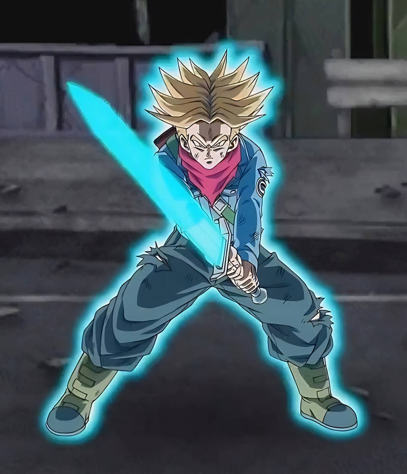 SS Trunks with his Ki sword preparing to attack by johnny120588 on ...