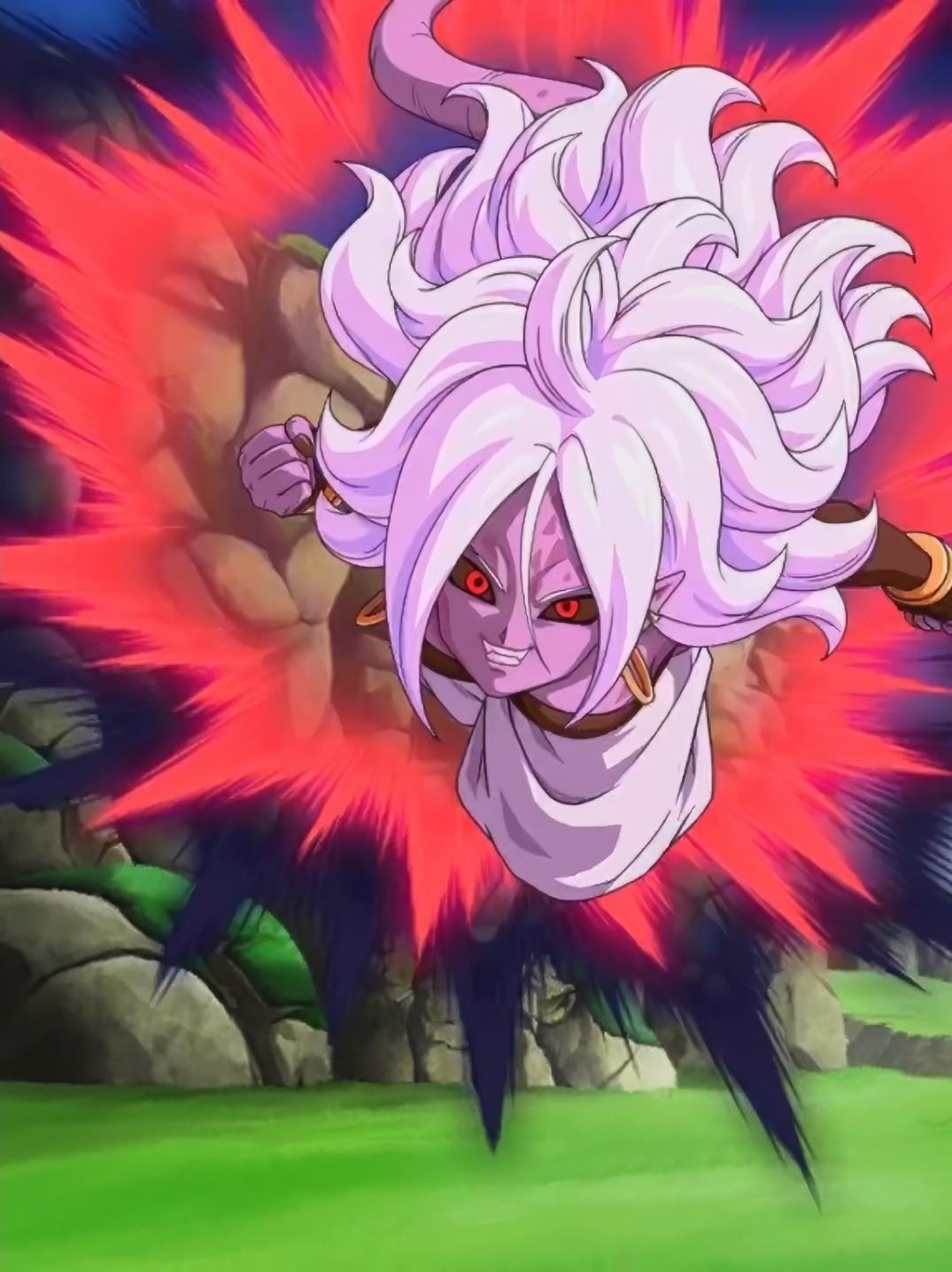 Majin Androide 21 Render 1 by SSJROSE890 on DeviantArt  Goku super saiyan  god, Goku super saiyan, Super saiyan god