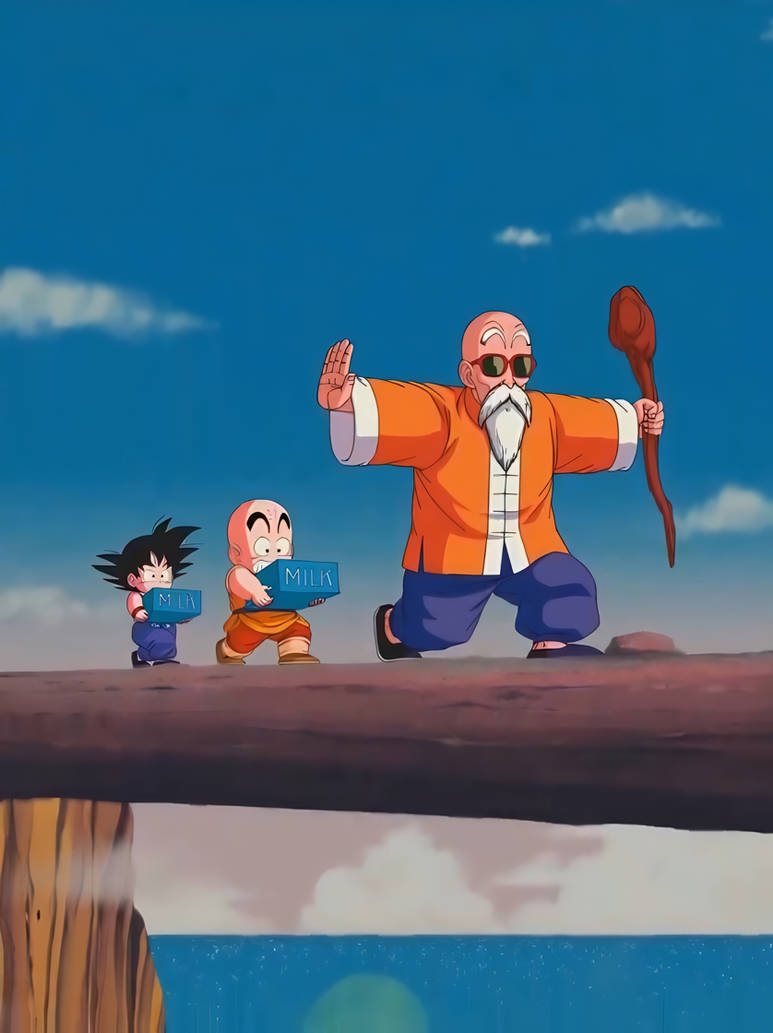 Master Roshi Training by johnny120588 on DeviantArt