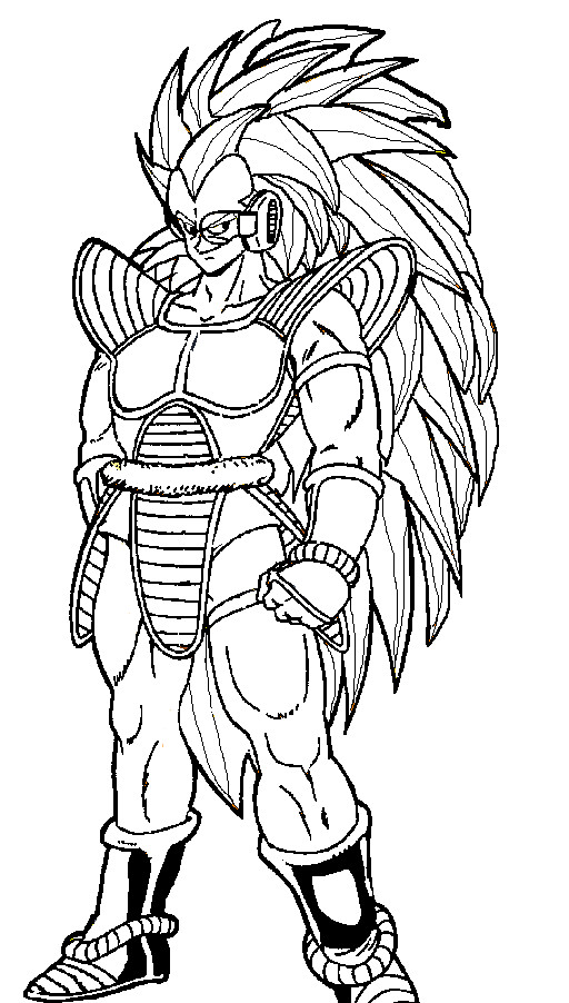 Raditz ssj sketch by GOKU-AF on DeviantArt