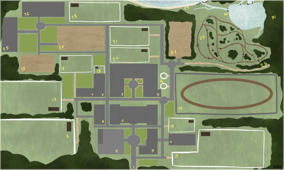 [HLS] Map of the HighLand Stables and Informations