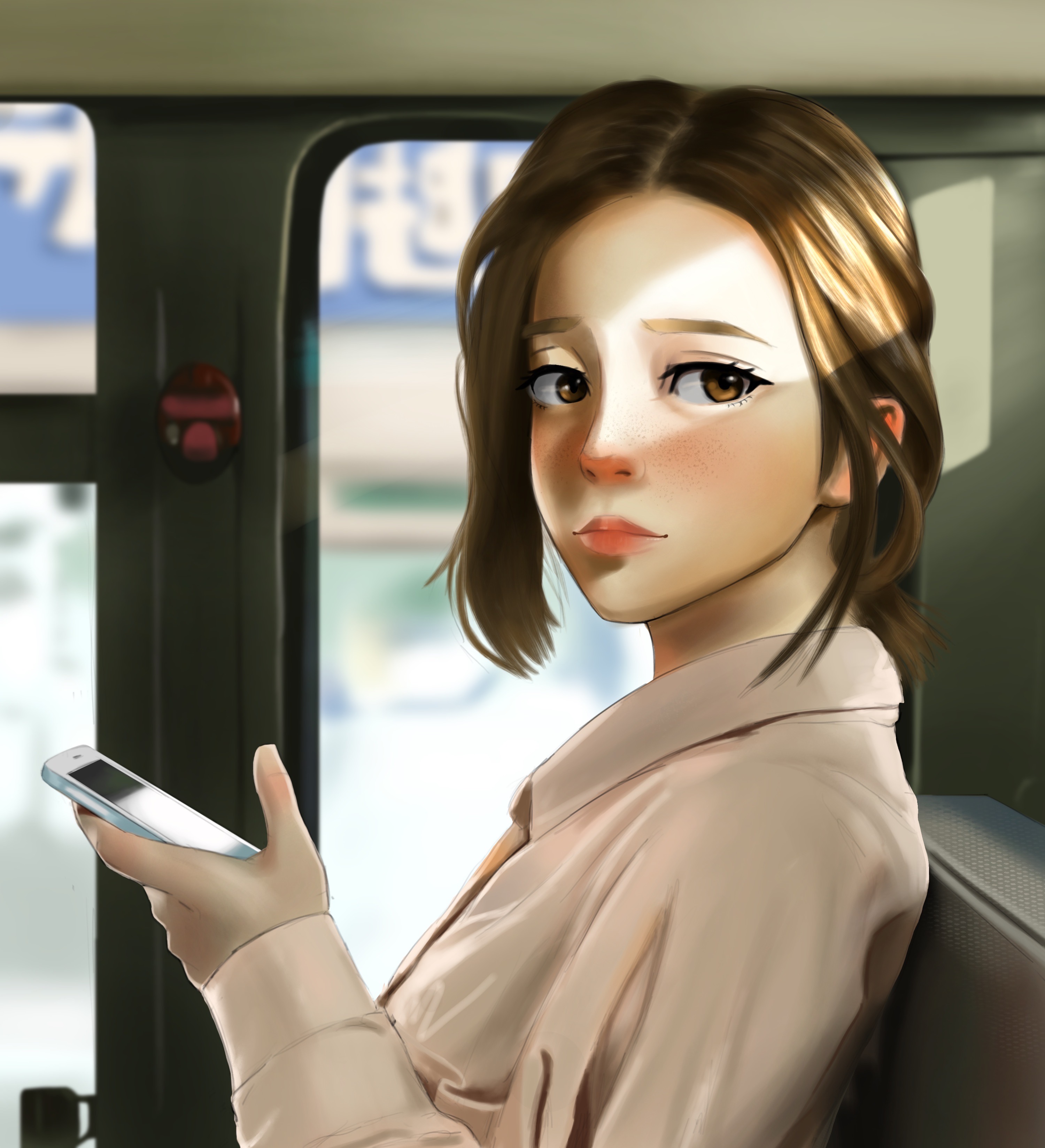 Bus by dylanarayaart on DeviantArt