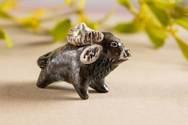 Wild Water Buffalo amulet