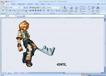 Roxas made made with MSExcel