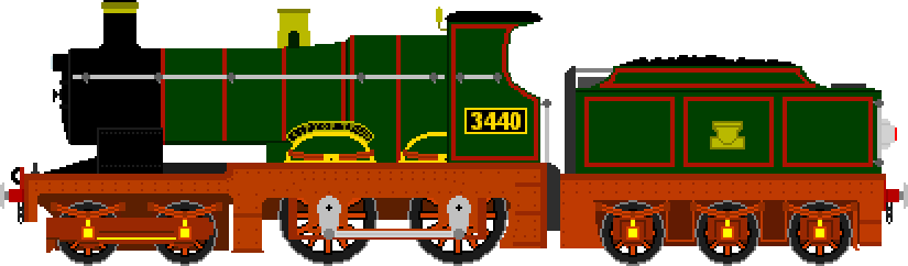 GWR 3440 City Of Truro Sprite by Thomastankfan on DeviantArt