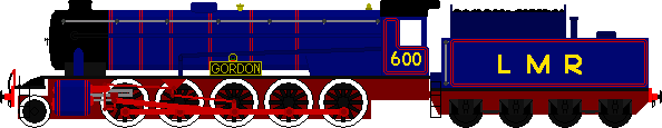 Steam Locomotive Sprites: LMR 600 (GORDON) by Thomastankfan on DeviantArt