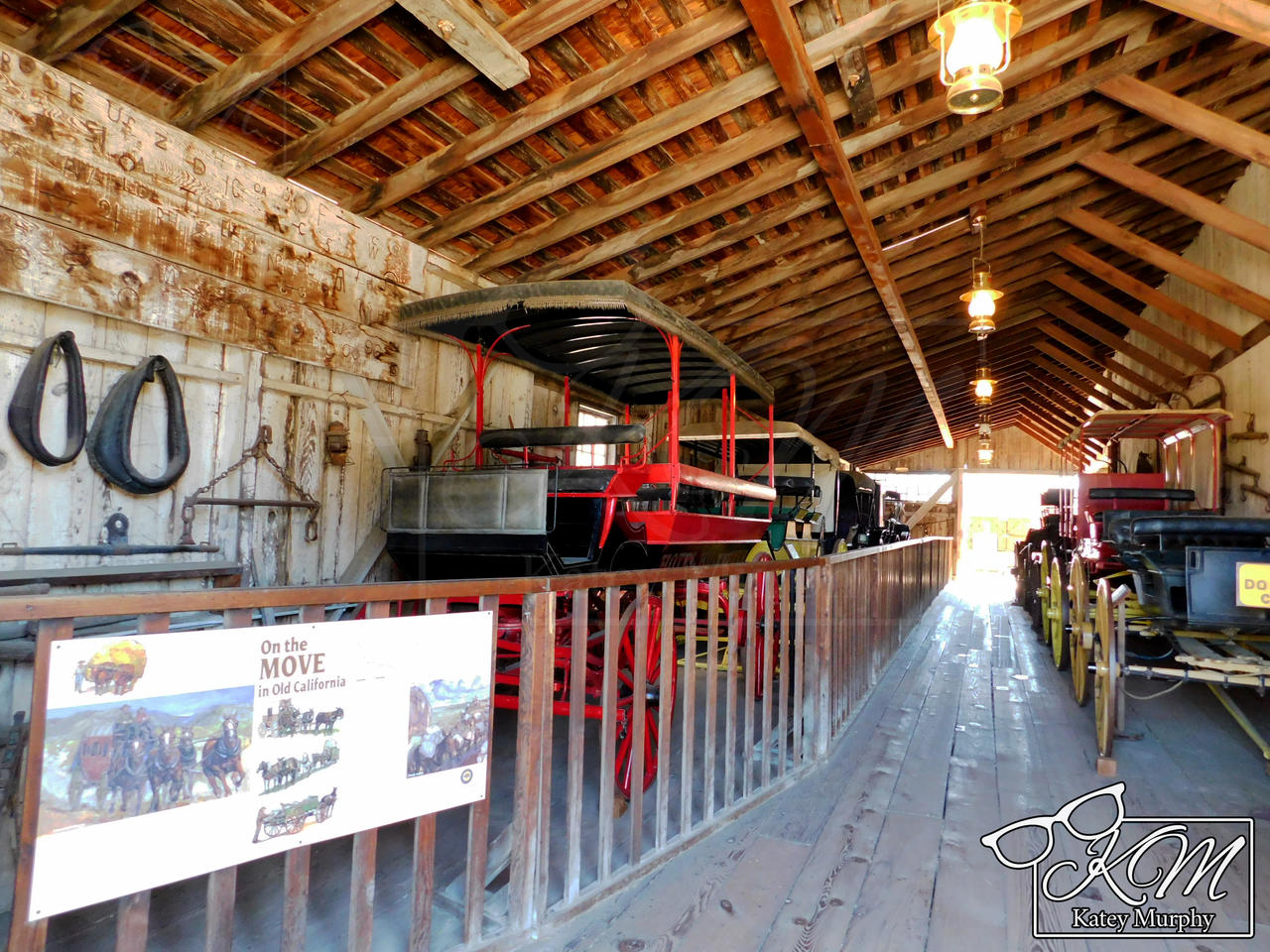 Old Carts in Historic Stable 2