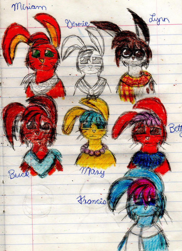 Chicken Run rabbits by YuiHarunaShinozaki on DeviantArt