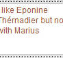 Eponine stamp