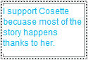 Cosette support stamp