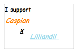 CaspianxLilliandil stamp by YuiHarunaShinozaki