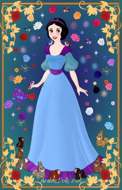 Flora as Snow White (Azalea's Dress up Dolls) by WinxGirl34 on DeviantArt