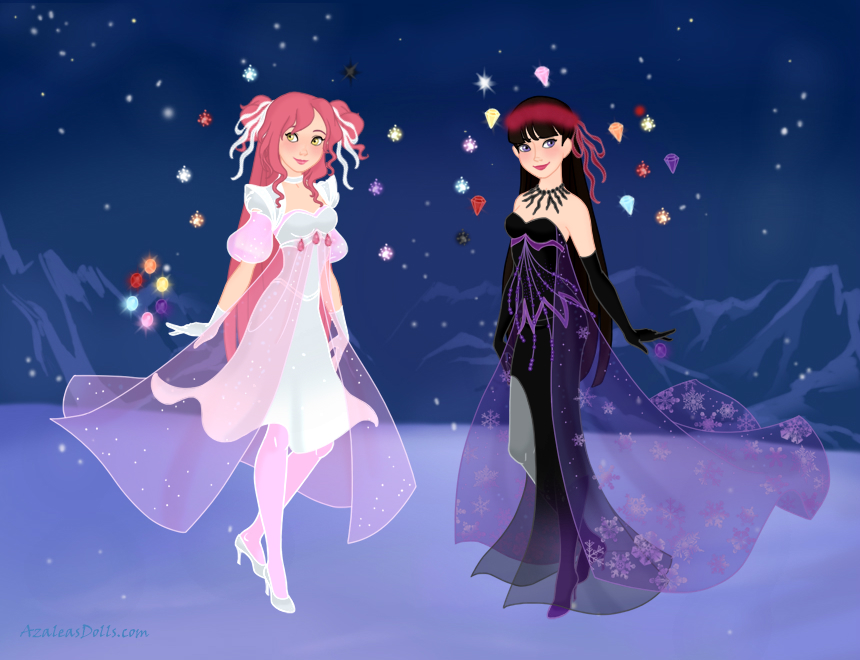 Godoka and Homucifer-Snow Queen style