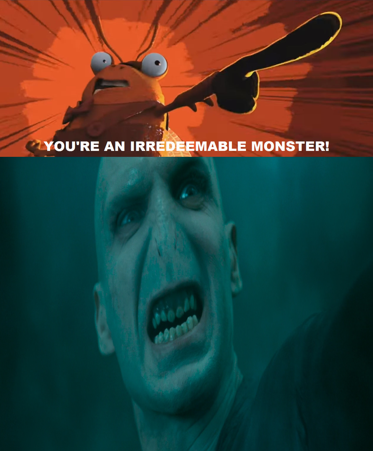 Voldemort and Umbridge Meme by GreenMachine987 on DeviantArt