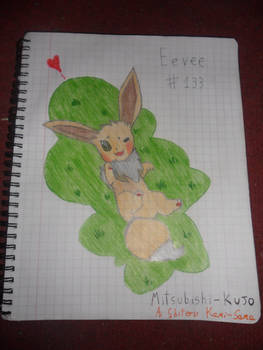 My draw of Eevee ^^ ~