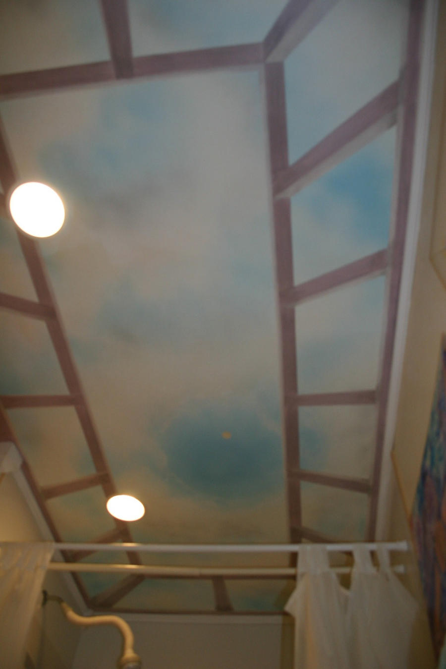 Sky ceiling painted2