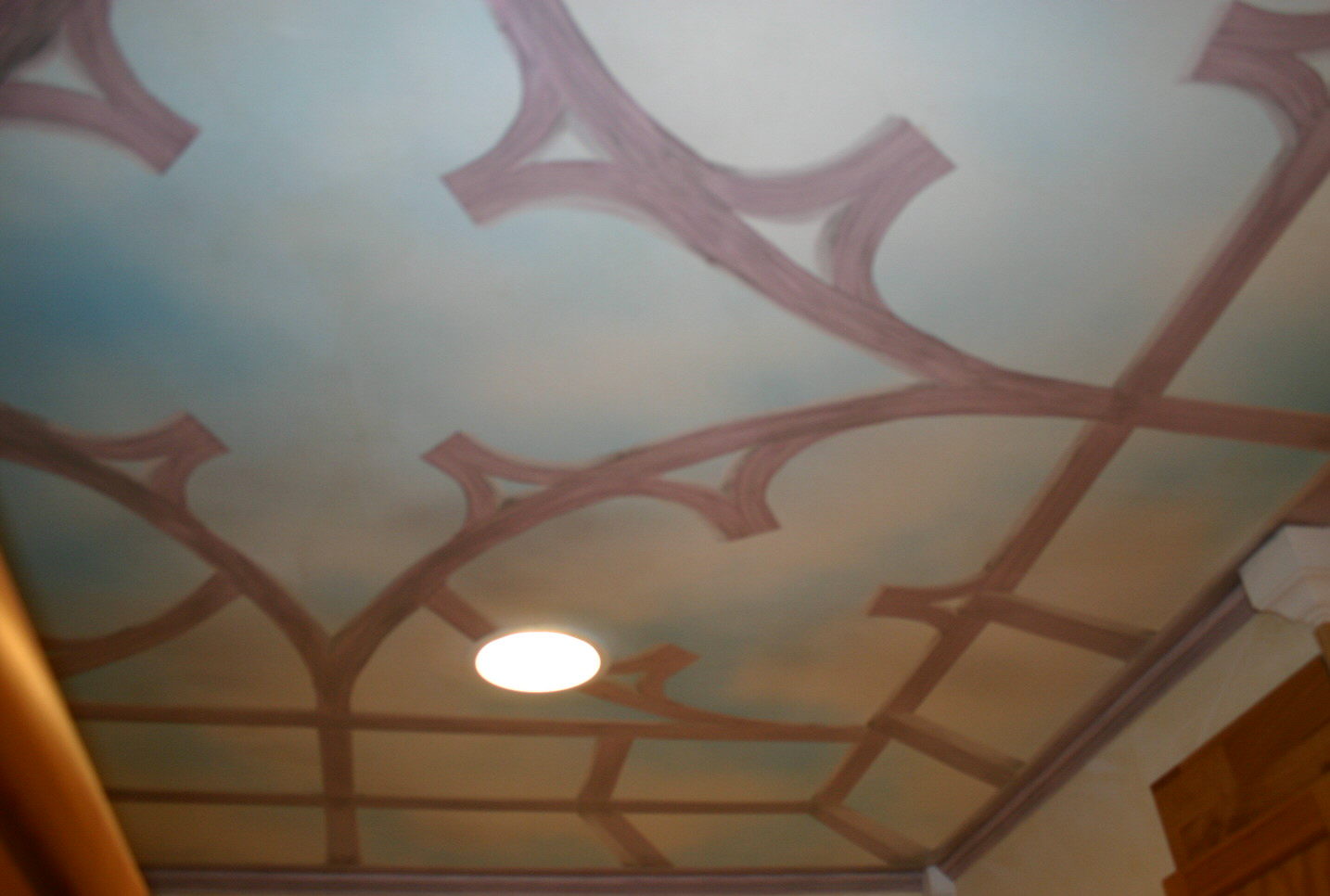 Sky ceiling painted8