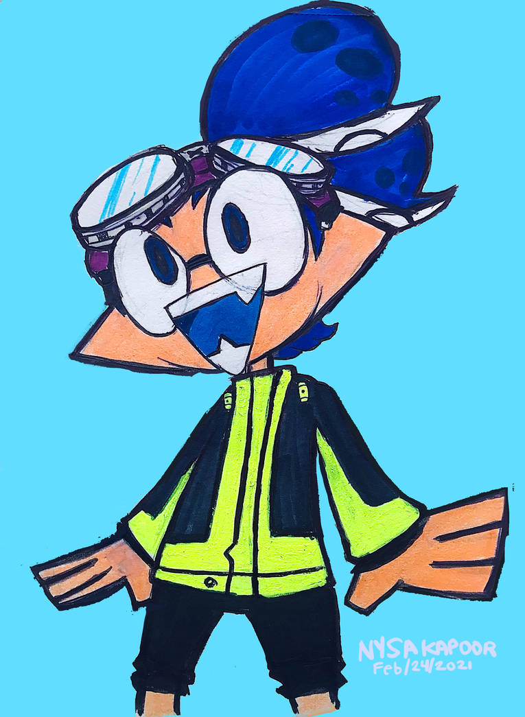 Splatoon Manga Goggles by NYSAKAP00R on DeviantArt