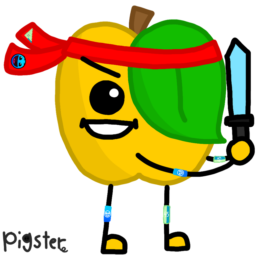 Golden apple (object show OC) by pigster12345 on DeviantArt