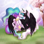 Zodiac and Celestia in the Spring Time