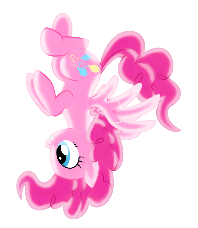 Pinkie Pie -Upside down? naa