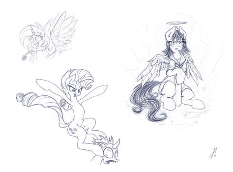 Sketch030 -Pony Sketches