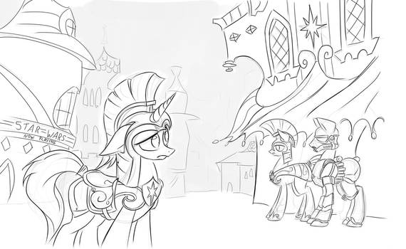 Sketch031 -The Crystal... Empire?