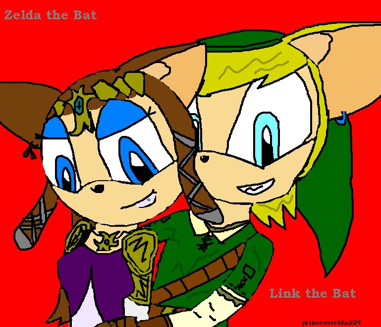 Zelda and Link the Bats