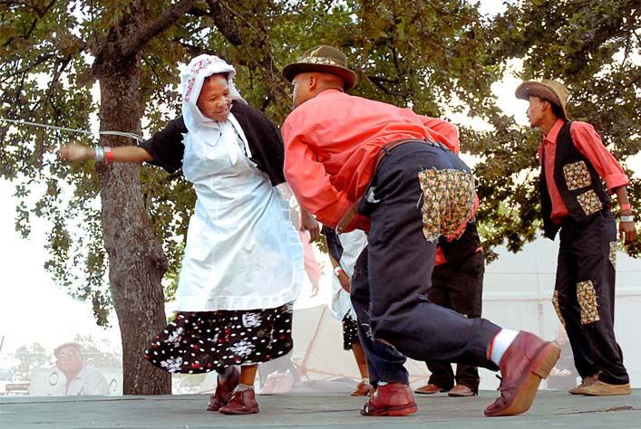 Creole dance  'Rieldans'