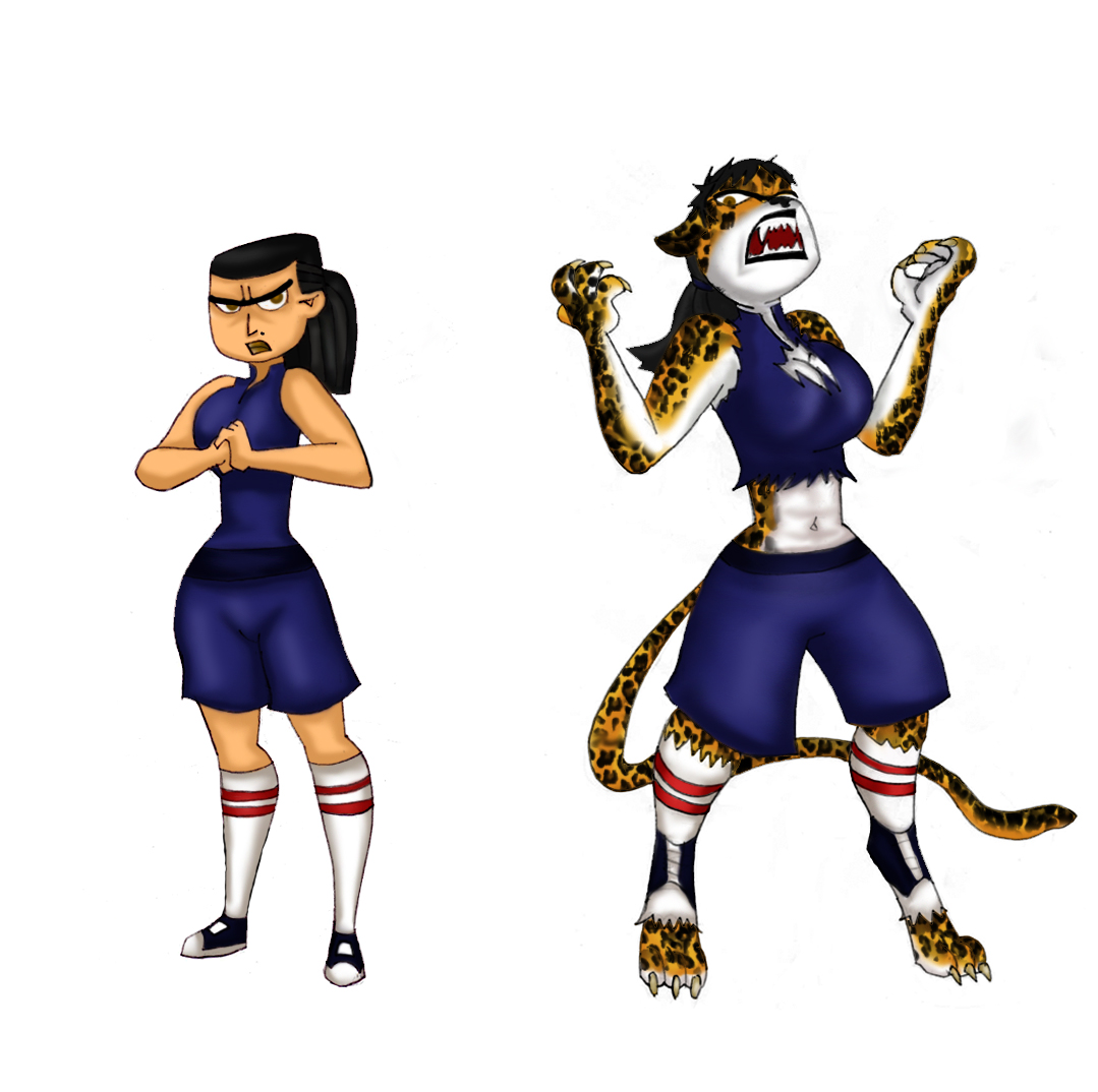 Wereleopard TDI wereleopard Eva by drago-flame on DeviantArt