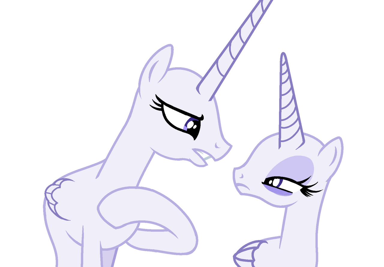 MLP FiM Base #1 by Duskshineswirls on DeviantArt