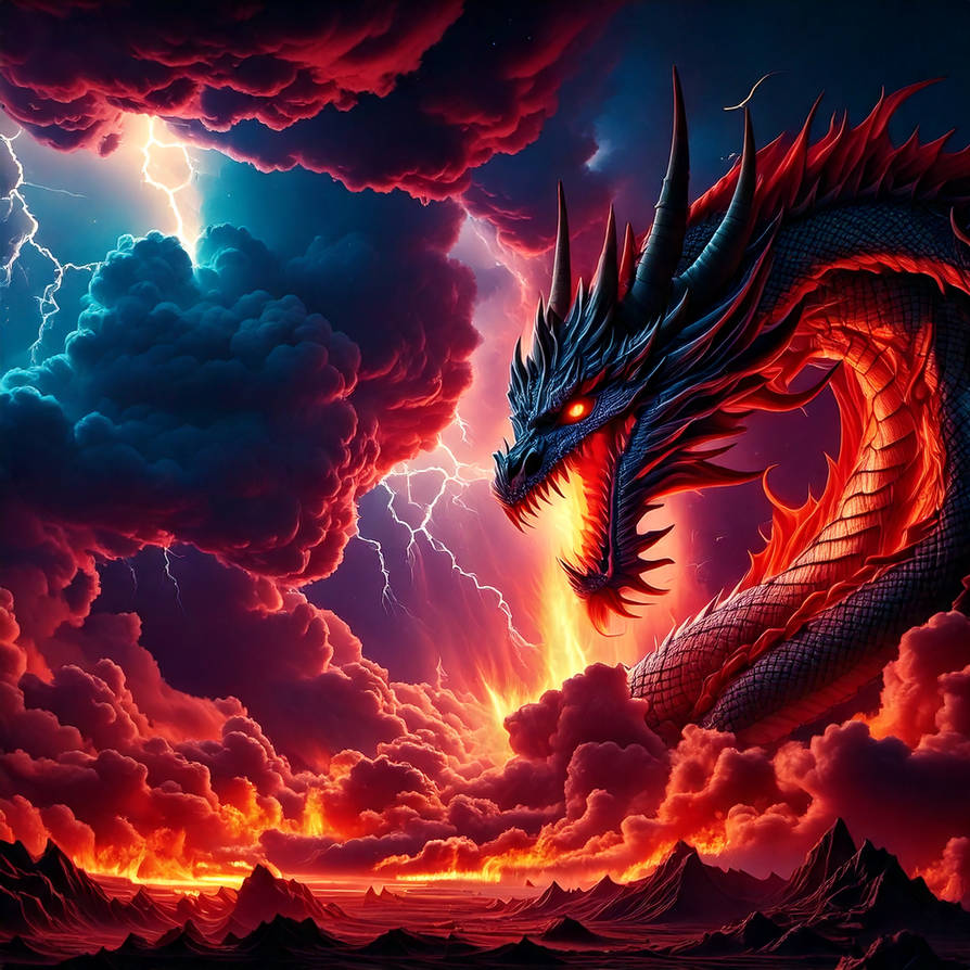 Attacking Dragon By HS667 On DeviantArt attacking-dragon-by-hs667-on-deviantart