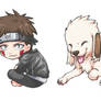 Kiba and Aka chibis for Master