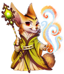 Furvilla Fennec Sorcerer by Kiwibon