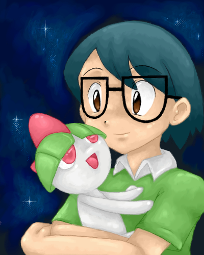 Max and ralts by Kiwibon on DeviantArt