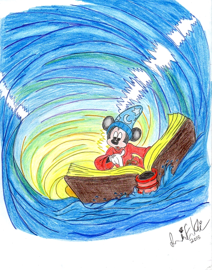 Requested- Sorcerer Mickey: The Whirlpool